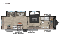 Connect C302FBK Floorplan Image