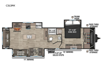 Connect C313MK Floorplan