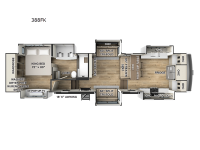Columbus 388FK Floorplan