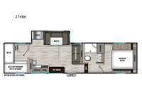 Phoenix Lite 274BH Floorplan Image