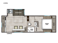 Phoenix Lite 235RK Floorplan Image