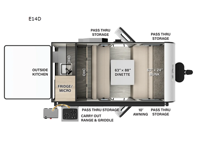 Flagstaff E-Pro E14D Floorplan Image