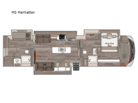 Mobile Suites MS Manhattan Floorplan Image