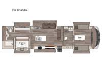 Mobile Suites MS Orlando Floorplan Image