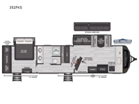 Sprinter Limited 352FKS Floorplan Image