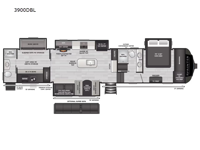 Sprinter Limited 3900DBL Floorplan