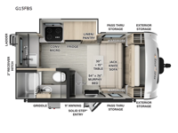 Rockwood GEO Pro G15FBS Floorplan Image