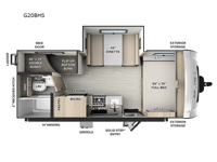 Rockwood GEO Pro G20BHS Floorplan