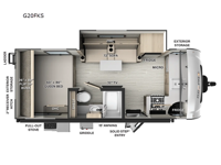 Rockwood GEO Pro G20FKS Floorplan Image