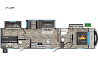 Cruiser Aire CR32BH Floorplan