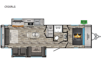 Cruiser Aire CR30RLS Floorplan