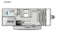 EVO Lite 2260BHX Floorplan Image