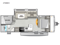 EVO Lite 2700BHX Floorplan Image