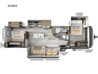 Rockwood Signature 8338DB Floorplan