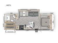 E-Series 26ETS Floorplan Image
