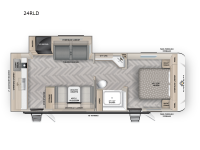 E-Series 24RLD Floorplan