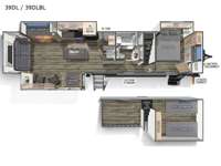 Timberwolf Black Label 39DLBL Floorplan Image
