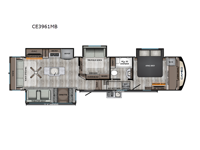 Cameo CE3961MB Floorplan