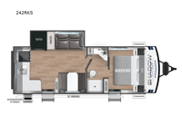 Shadow Cruiser 242RKS Floorplan Image