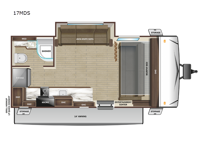 Super Lite Maxx 17MDS Floorplan Image
