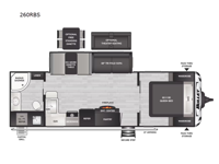 Bullet 260RBS Floorplan Image
