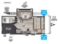 Salem FSX 178BHSKX Floorplan