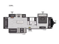 Outback 328RL Floorplan