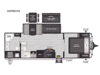 Bullet 260RBSWE Floorplan Image