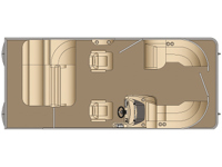 Cruiser 210 SLDH Floorplan Image