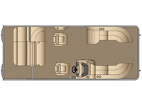 Cruiser 230 SLDH Floorplan Image