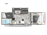 Cardinal 25BH Floorplan Image