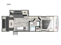 Cardinal 26RD Floorplan Image