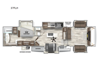 Sabre 37FLH Floorplan