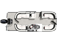 Corsa Quad-Lounge 21Q Floorplan Image