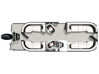 Corsa Quad-Lounge 25QCSS Floorplan Image