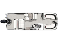 Corsa Ultra-Entertainer 25UEA Floorplan Image