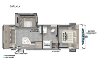 Salem Cruise Lite 24RLXLX Floorplan