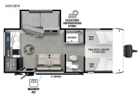 Salem FSX 165VIEWX Floorplan