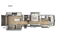 Flagstaff Elite 383FB Floorplan Image