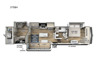 Flagstaff Elite 375BH Floorplan Image