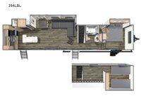Timberwolf Black Label 39ALBL Floorplan Image