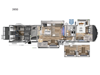 Model G 3950 Floorplan