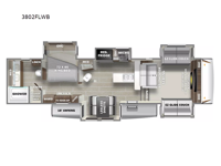 Sanibel 3802FLWB Floorplan