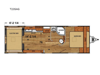 Attitude Pro Series T23SAG Floorplan Image