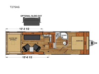 Attitude Pro Series T27SAG Floorplan Image