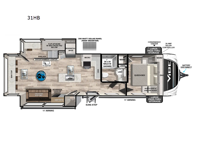Vibe 31HB Floorplan Image