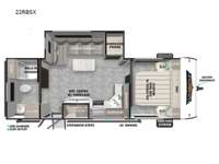 Wildwood 22RBSX Floorplan Image