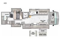 Berkshire XL 40D Floorplan Image