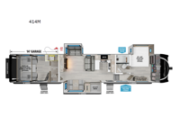 Momentum M-Class 414M Floorplan Image