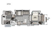 Wildwood 33TSX Floorplan Image